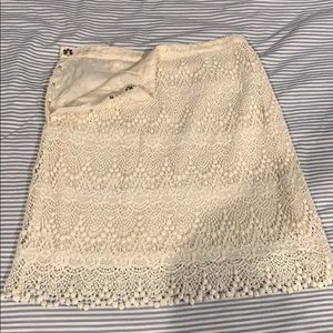 Johnny was lace and 100% silk skirt